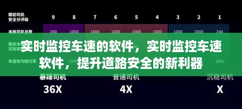 实时监控车速软件，守护道路安全的新利器