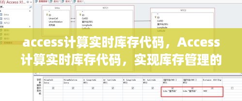 Access实时库存计算代码，实现智能化库存管理