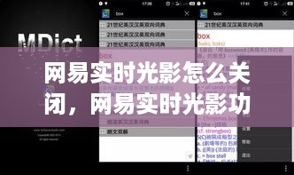 网易实时光影功能关闭指南及注意事项