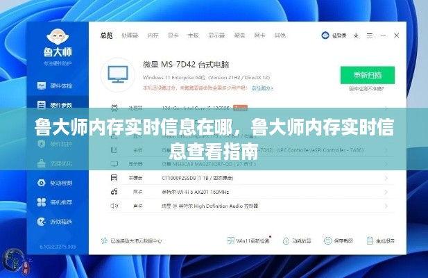 鲁大师内存实时信息查看教程，轻松掌握内存状态监控指南