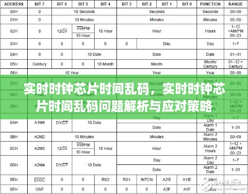 实时时钟芯片时间乱码解析及应对策略