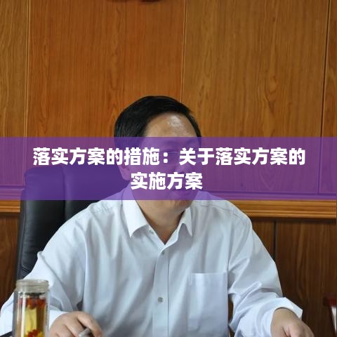 落实方案的措施：关于落实方案的实施方案 