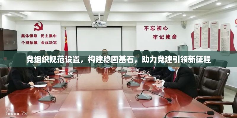 党组织规范设置，构建稳固基石，助力党建引领新征程