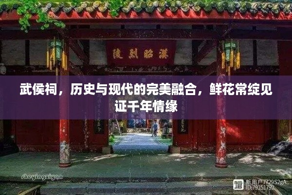 武侯祠，历史与现代的完美融合，鲜花常绽见证千年情缘