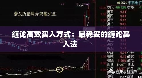 缠论高效买入方式：最稳妥的缠论买入法 