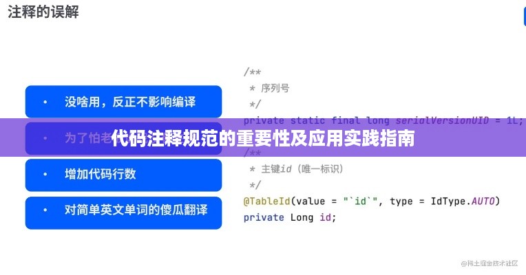 代码注释规范的重要性及应用实践指南