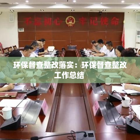 环保督查整改落实：环保督查整改工作总结 