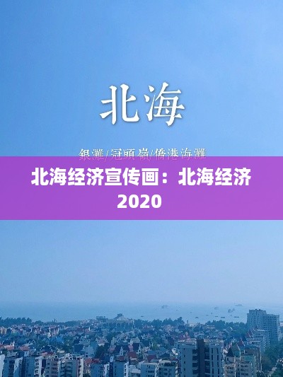 北海经济宣传画：北海经济2020 