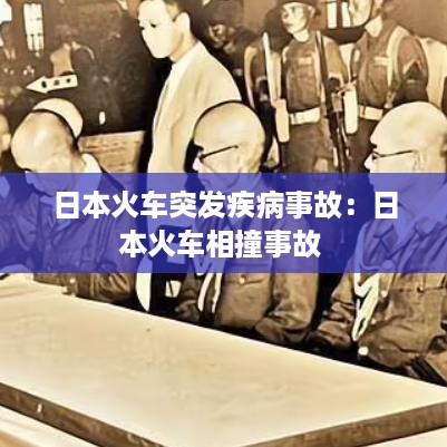 日本火车突发疾病事故：日本火车相撞事故 