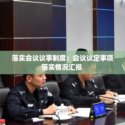 落实会议议事制度：会议议定事项落实情况汇报 