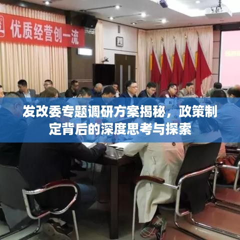 发改委专题调研方案揭秘，政策制定背后的深度思考与探索