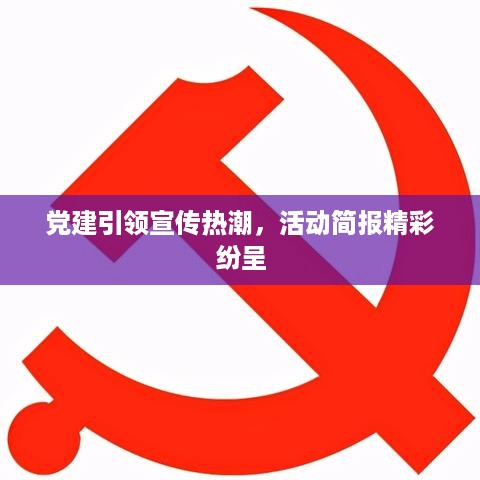 党建引领宣传热潮，活动简报精彩纷呈