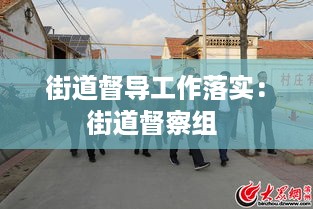 街道督导工作落实：街道督察组 