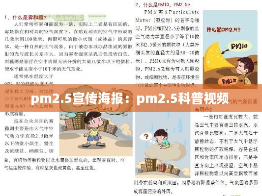 pm2.5宣传海报：pm2.5科普视频 