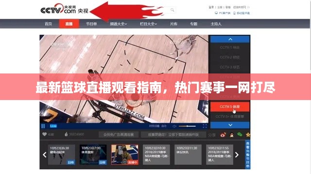 最新篮球直播观看指南，热门赛事一网打尽