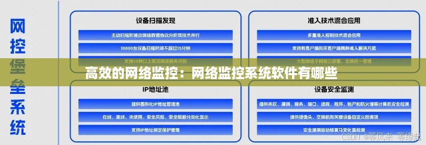 高效的网络监控：网络监控系统软件有哪些 