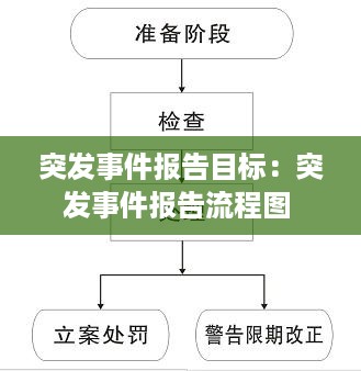 突发事件报告目标：突发事件报告流程图 