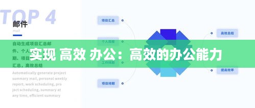 实现 高效 办公：高效的办公能力 