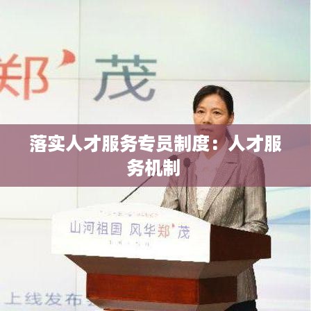 落实人才服务专员制度：人才服务机制 