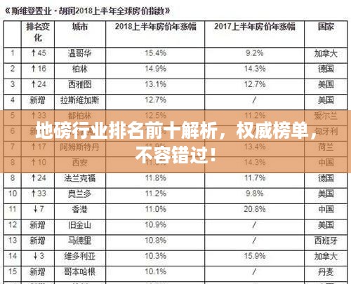 地磅行业排名前十解析，权威榜单，不容错过！