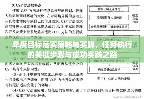 年度目标落实策略与实践，任务执行的关键步骤与成功实践之路