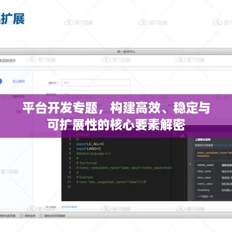 平台开发专题，构建高效、稳定与可扩展性的核心要素解密