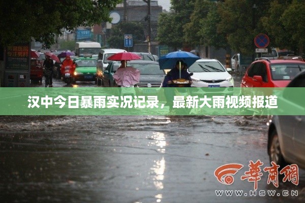 汉中今日暴雨实况记录，最新大雨视频报道