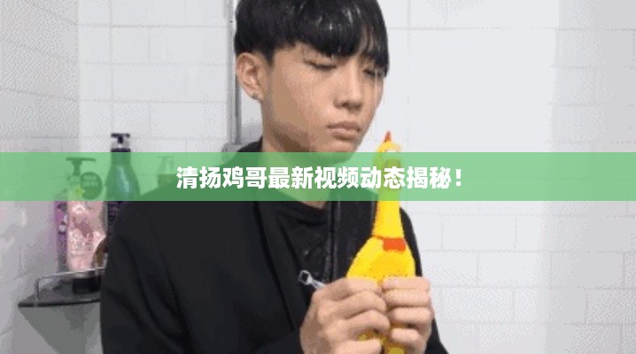 清扬鸡哥最新视频动态揭秘！