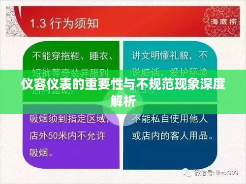 仪容仪表的重要性与不规范现象深度解析