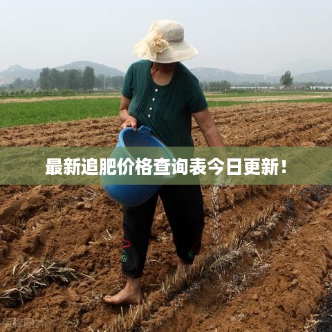最新追肥价格查询表今日更新！
