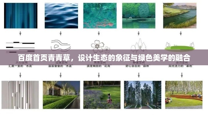 百度首页青青草，设计生态的象征与绿色美学的融合