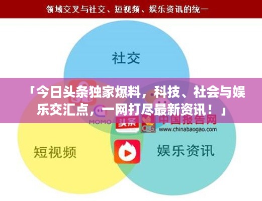 「今日头条独家爆料，科技、社会与娱乐交汇点，一网打尽最新资讯！」