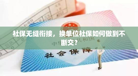 社保无缝衔接，换单位社保如何做到不断交？