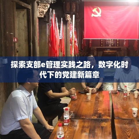 探索支部e管理实践之路，数字化时代下的党建新篇章