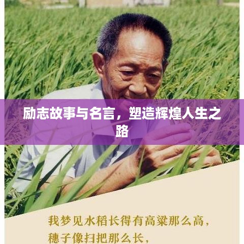 励志故事与名言，塑造辉煌人生之路